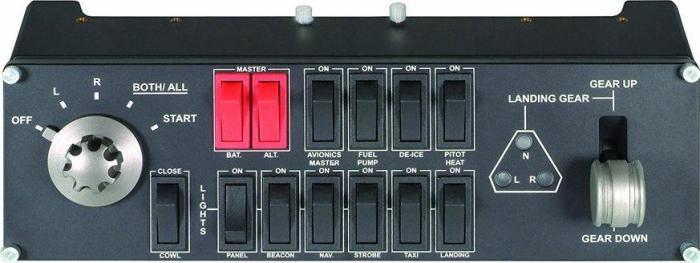 Logitech G Saitek Pro Flight Switch Panel [945-000012]