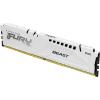 DDR5 16GB 6000 MHz Kingston Fury Beast White XMP 3.0 EXPO CL30 36-36-36 1.4V [KF560C30BWE-16]