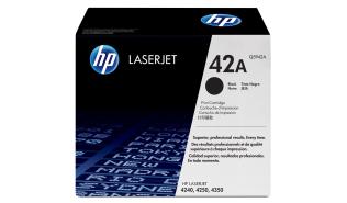 Q5942A (42A) - czarny, oryginalny toner drukujący HP, 10000 stron (HP LaserJet 4240n, 4250n, 4250dtn, 4250dtnsl, 4250tn, 4350dtn, 4350dtnsl, 4350n, 4350t, 4350tn)