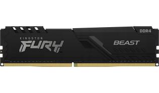 DDR5 32GB 6000 MHz Kingston Fury Beast Black XMP CL30 1.4V [KF560C30BB-32]