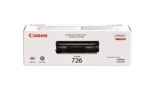 CRG-726 Black (3483B002) oryginalny toner Canon, 2100 str. (Canon i-SENSYS LBP6200D, LBP6230dw)