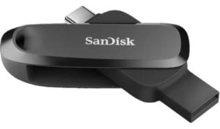 SanDisk Phone Drive 512GB USB-A/USB-C (100MB/s) (czarny) [SDDDC6-512G-G46]