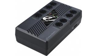 UPS POWERWALKER LINE-INTERACTIVE 1000VA MS 8X SCHUKO, RJ45 IN/OUT, USB HID, USB ŁADOWARKA [VI 1000 MS]