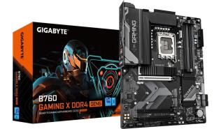 Gigabyte B760 GAMING X DDR4 GEN5 (Intel B760) [S1700, 4xDDR4 do 5333MHz, (HDMI 2.1, DP 1.2) (3xM.2, 1xPCIe 5.0 x16, 2xPCIe 3.0 x16 (x1)), ATX]
