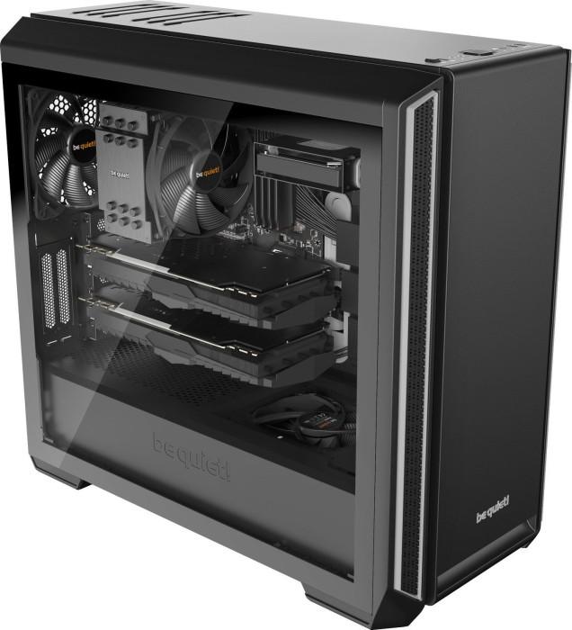 be quiet! Silent Base 601 Window Silver ATX Midi (szkło hartowane) (1xUSb 2.0, 2xUSB 3.2 Gen1) (6x2.5(konwertowalne z 3 zatok 3.5), 3x3.5) [BGW27]