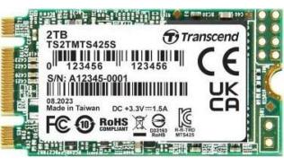 Transcend MTS425S 2TB SSD M.2 2242 SATA III TLC (550/500MB/s) (TBW 720TB) [TS2TMTS425S]