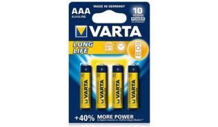 Bateria Varta Longlife Extra LR03 AAA (4 szt.) [4103101414]