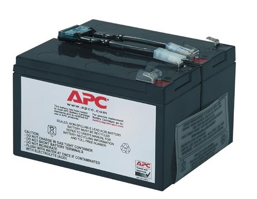 APC zestaw 2 akumulatorów 6V / 7Ah [RBC9]