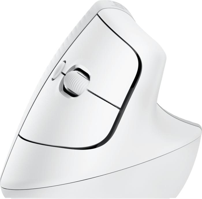 Logitech Lift for Mac Vertical Ergonomic Bluetooth Wireless 4000dpi (optyczna, 1, 6) (grafitowy, wertylana) [910-006477]