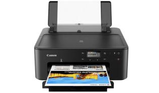 Canon Pixma TS705a A4 (drukarka) (4800x1200/15/10) (nadruk na płytach CD, DVD, BDR, naklejki na paznokcie) (tusz PGI-580/CLI-581) (USB 2.0, LAN, WiFi) (automatyczny dupleks A4)