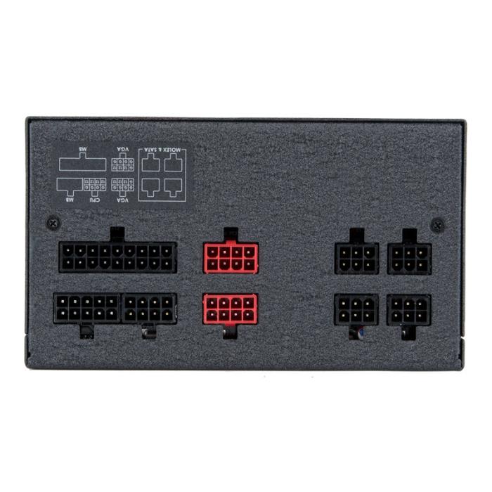 Chieftec PowerPlay GPU-750FC (750W) (1x140mm) Modularny 80+Gold (CPU 1x4+4) (PCI-E 4x6+2) (3xMolex, 9xSATA)