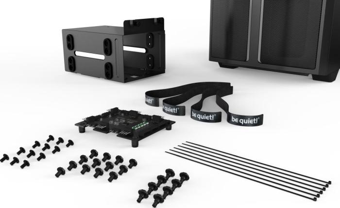 be quiet! Pure Base 500 FC Black ATX Midi (szkło hartowane) (1xUSB 3.2 Gen1, 1xUSB-C 3.2 Gen2) (4x2.5, 2x3.5) [BGW43]