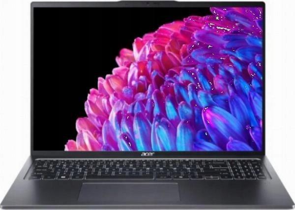 Acer Swift Go 16 SFG16-72 [NX.KVPEP.002] 12-Core Intel Ultra 7 155U/16 1920x1200 matowa IPS/32GB/1TB/Intel Graphics/pk białe/1.6kg/Win11Home (szary)