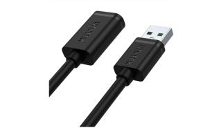 Unitek Przedłużacz USB 2.0 typu AM/AF (0.5m) [Y-C447GBK]