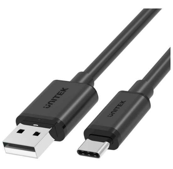 Unitek Kabel ładowania i transmisji USB-C Type-C (M) / USB 2.0 (M) (1.5 m) [C14067BK]