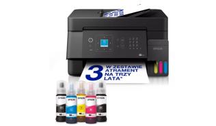 Epson EcoTank L5390 A4 czarny (drukarka, kopiarka, skaner, faks, ADF 30) (tusz 103) (USB 2.0, WiFi)