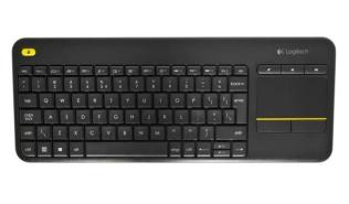 Logitech Wireless K400 Plus Touch (membranowa, niskoprofilowa z touchpadem)) (czarny) [920-007143]