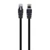 Gembird (1.0m) Kabel sieciowy (Patchcord) UTP cat. 6 RJ45 (czarny) [PP6U-1M/BK]