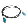 Lanberg Kabel HDMI M / HDMI M v2.0 4K Slim (1.0 m) [CA-HDMI-22CU-0010-BK]