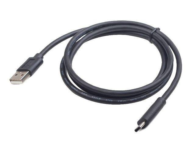 Gembird kabel USB-C Type-C (M) / USB 2.0 (M) (1.0 m) czarny [CCP-USB2-AMCM-1M]