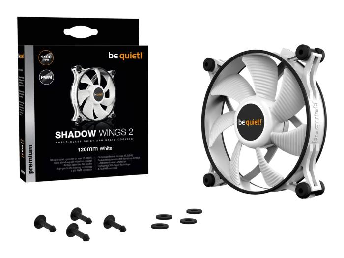 Bequiet Shadow Wings 2 White PWM (120 mm) [BL089]