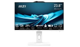 MSI All-in-One PRO AP242P [14M-1091XEU] 4-Core Intel Core i3-14100 /24 1920x1080 IPS / 16GB DDR5 / 512GB / brak systemu (biały)