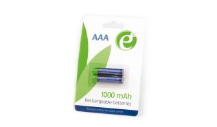 Gembird akumulatory AAA 1000 mAh Ni-MH (2 szt.) [EG-BA-AAA10-01]