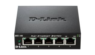 D-Link Metal Housing Desktop Switch 10/100 Mbit/s 5-port [DES-105/E]