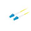 Lanberg patchcord światłowód SM LC/UPC-LC/UPC SIMPLEX 3mm LSZH G657A1 żółty (2m) [FO-LULU-SS11-0020-YE]