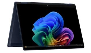 HP OmniBook X Flip 2w1 [CW9W5EA] 8-Core Intel Core Ultra 7 258V /14 1920x1200 błyszcząca OLED dotykowy / 32GB LPDDR5X / 1TB / Intel Arc 140V / 59Wh / 1.38kg / Win11Home (granatowy)