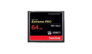 CompactFlash 64GB Sandisk Extreme Pro (160/150MB/s) [SDCFXPS-064G-X46]