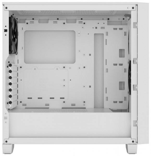 Corsair 3000D Tempered Glass Mid Tower White (szkło hartowane) (2x USB 3.0) (2x2.5, 2x3.5) [CC-9011252-WW]