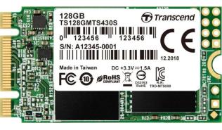 Transcend MTS430S 128GB SSD M.2 2242 SATA III TLC (560/350MB/s) (TBW 70TB) [TS128GMTS430S]