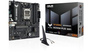 Asus TUF GAMING A620AM-PLUS WIFI (AMD A620) [AM5, 4xDDR5 do 7600MHz, (HDMI 2.1, 2xDP 1.4) (2xM.2, 1xPCIe 4.0 x16, 1xPCIe 3.0 x1), WiFi 6, BT 5.3, micro ATX]
