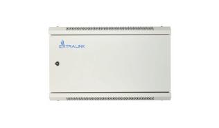 Extralink szafa rack wisząca 6U 600x450 drzwi metalowe (szary) [EX.12998-6U]
