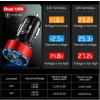 Olaf Ładowarka samochodowa QuickCharge 3.0 LED (12-24V, 3A, 2xUSB) [AA0342]
