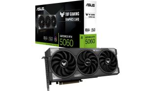 GeForce RTX5060 Asus 8GB GDDR7 TUF Gaming [TUF-RTX5060-8G-GAMING] (1xHDMI 2.1b, 3xDP 2.1b) (128-bit, PCIe 5.0)